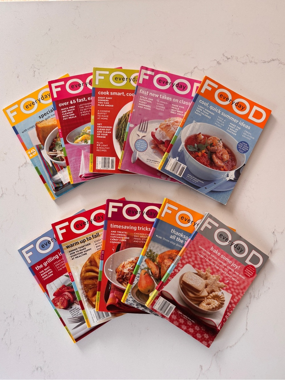 Martha Stewart 2005 Food Everyday Bundle